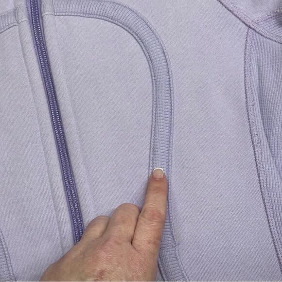 Lululemon | Scuba Hoodie Jacket | Purple | Size 4 - Picture 12 of 14